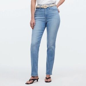 Madewell Curvy High-Rise Stovepipe Jeans in Carey Wash Size 29
